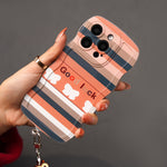 Cute Striped Pattern Case - iPhone