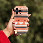 Cute Striped Pattern Case - iPhone