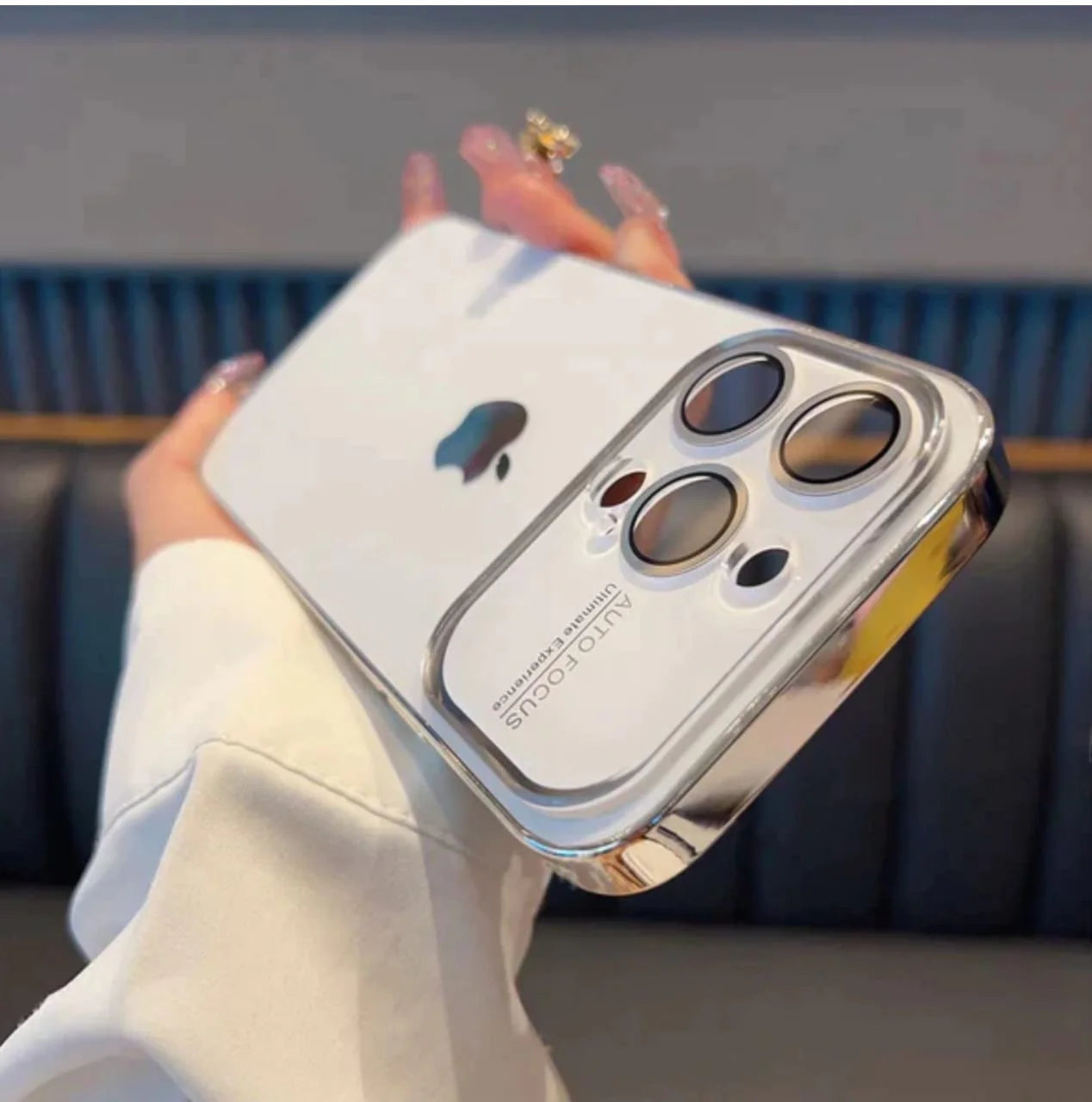 Electroplated Chrome Lens Case