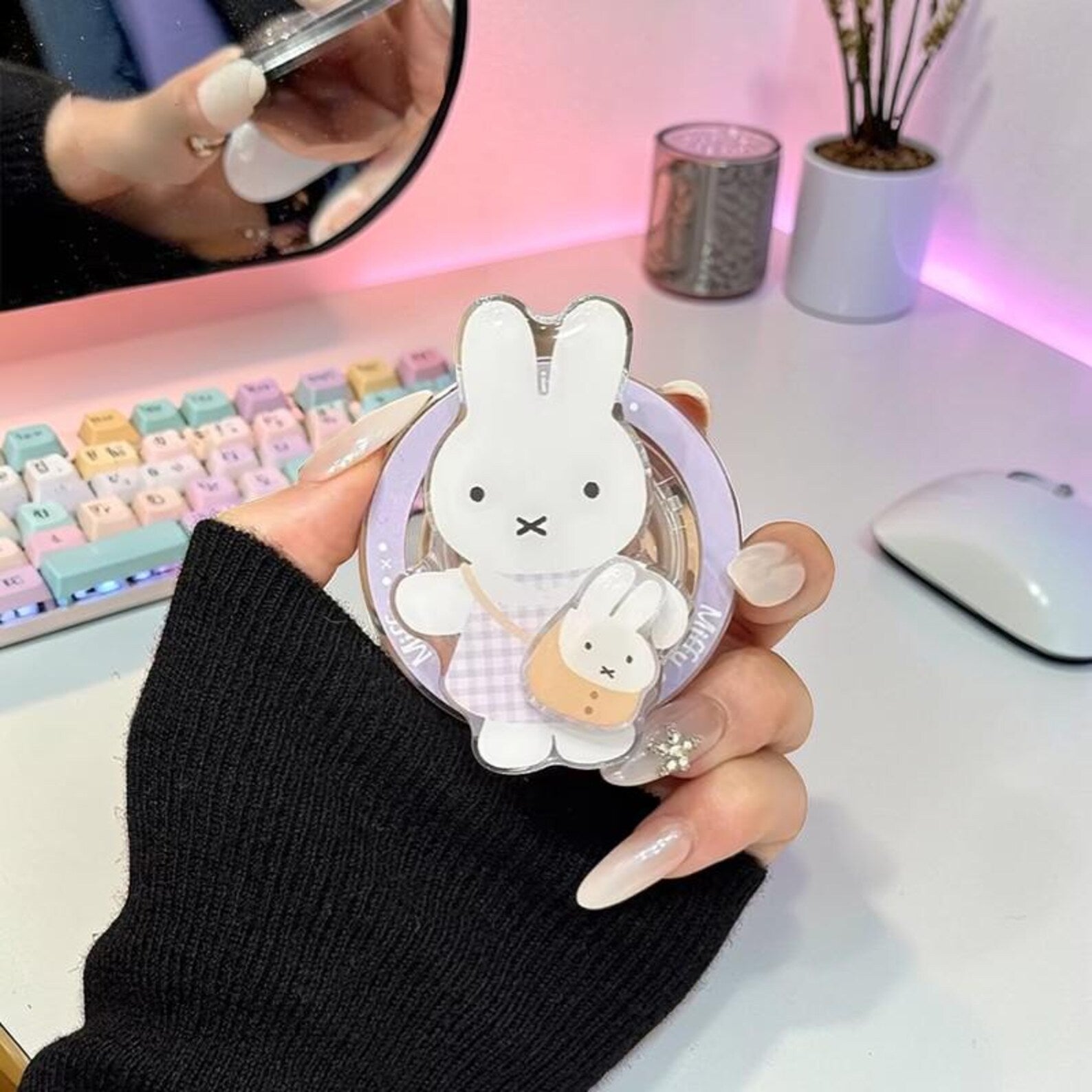 Soft Bunny Ring Case - iPhone