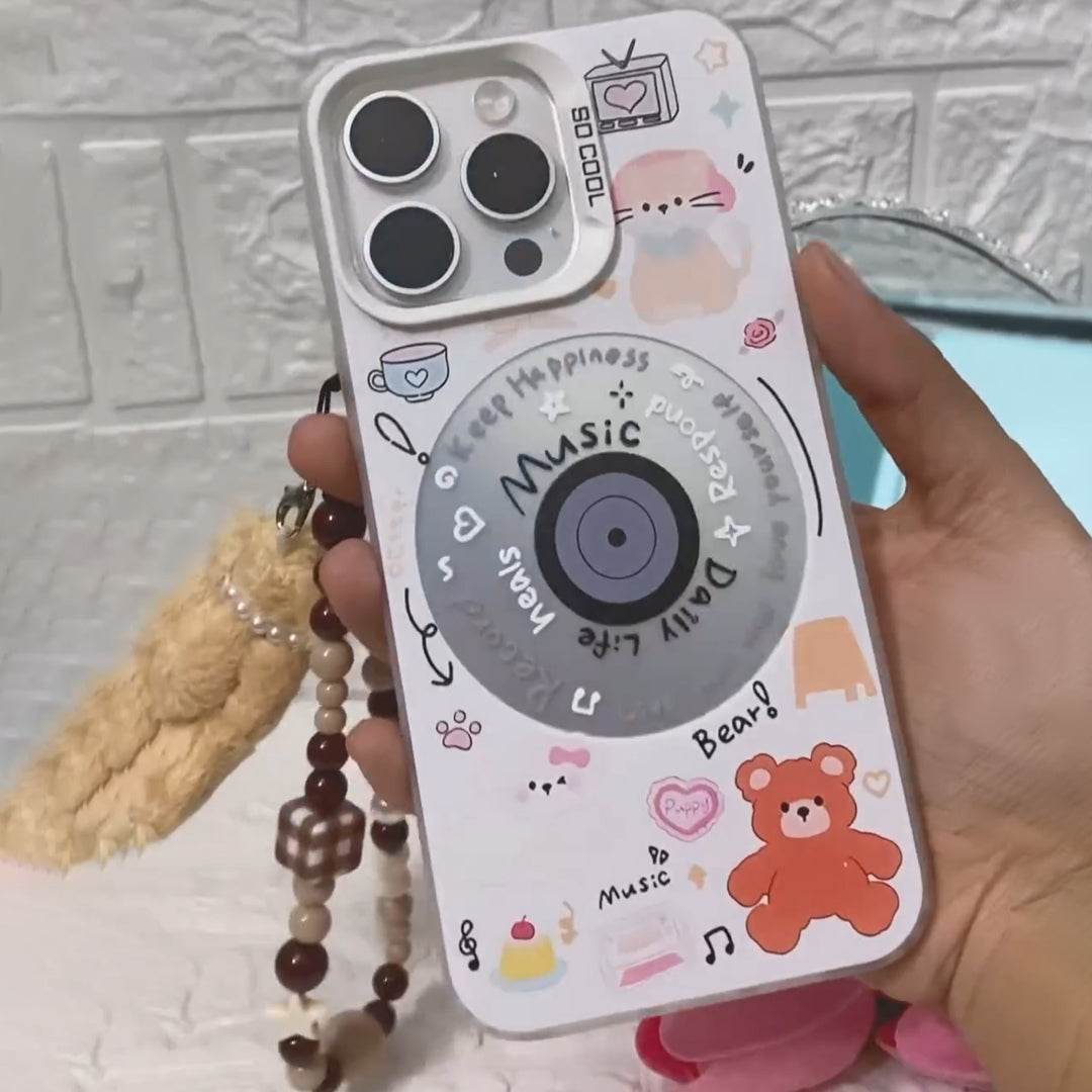 Urban Kitty Case with Stylish Lanyard - iPhone