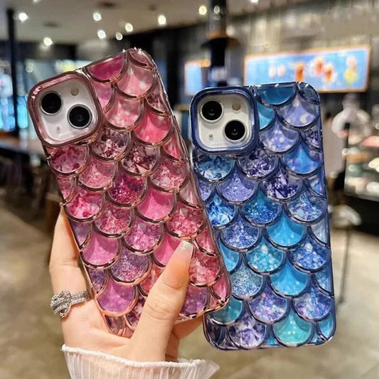 Glitter Mermaid Pattern Case