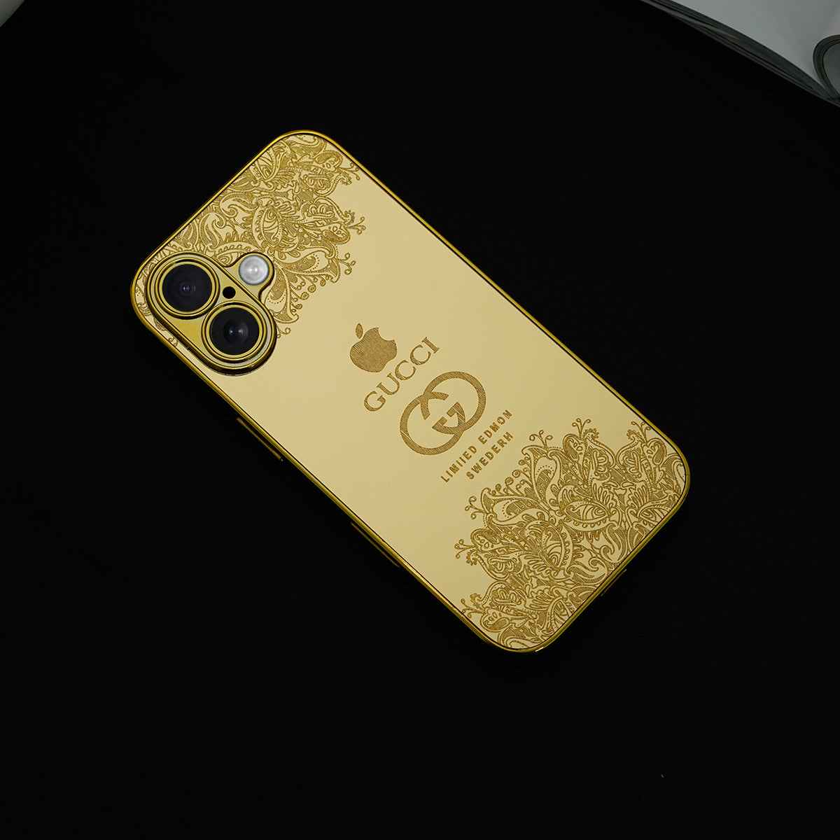 Luxe Camera Protective Gold Plated Case - iPhone