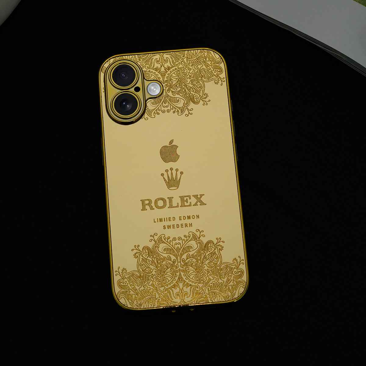 Luxe Camera Protective Gold Plated Case - iPhone