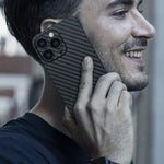 iPhone 14 Series - Ultra Thin Carbon Fiber Texture Case