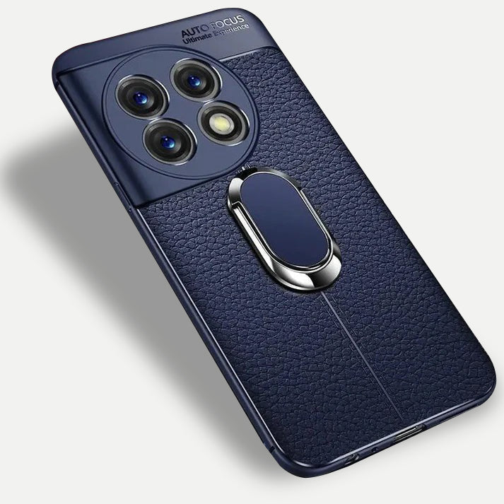 OnePlus - Elegance Leather Ring Stand Case