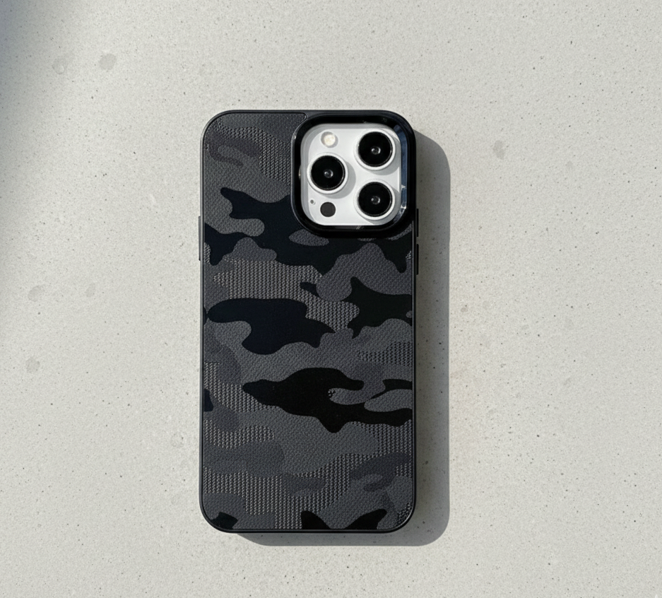 Luxury Camo Grip Case