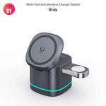 PowerMag 3-in-1 Wireless Charging Stand