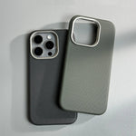 Diamond Texture Leather Case - iPhone