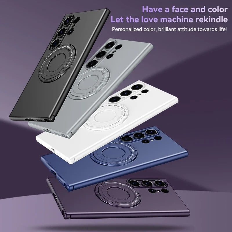 Magnetic Fusion Kickstand Shield Case