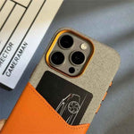 iPhone - Premium Duplex Jeansy Leather Case