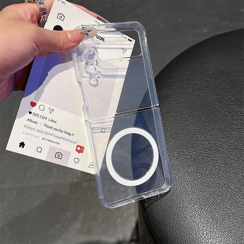 Transparent magsafe case