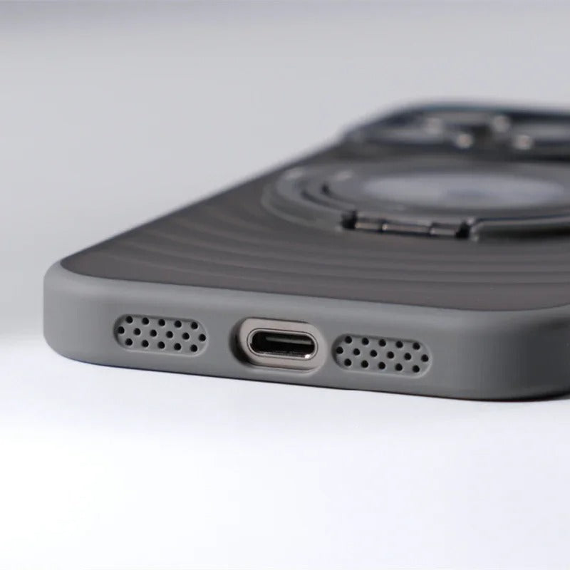 360 Rotating Kickstand MagSafe Case