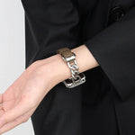 Metal Leather Strap For Apple Watch
