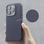 Diamond Texture Leather Case - iPhone