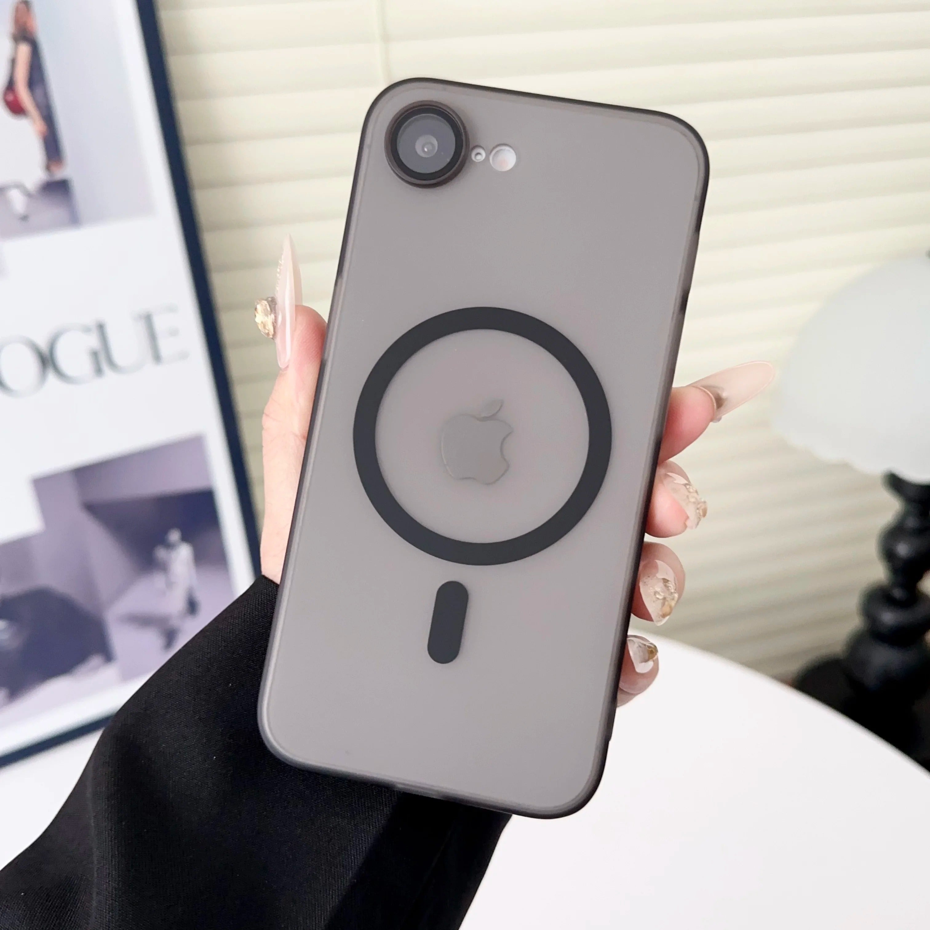 Matte Translucent Case - Black