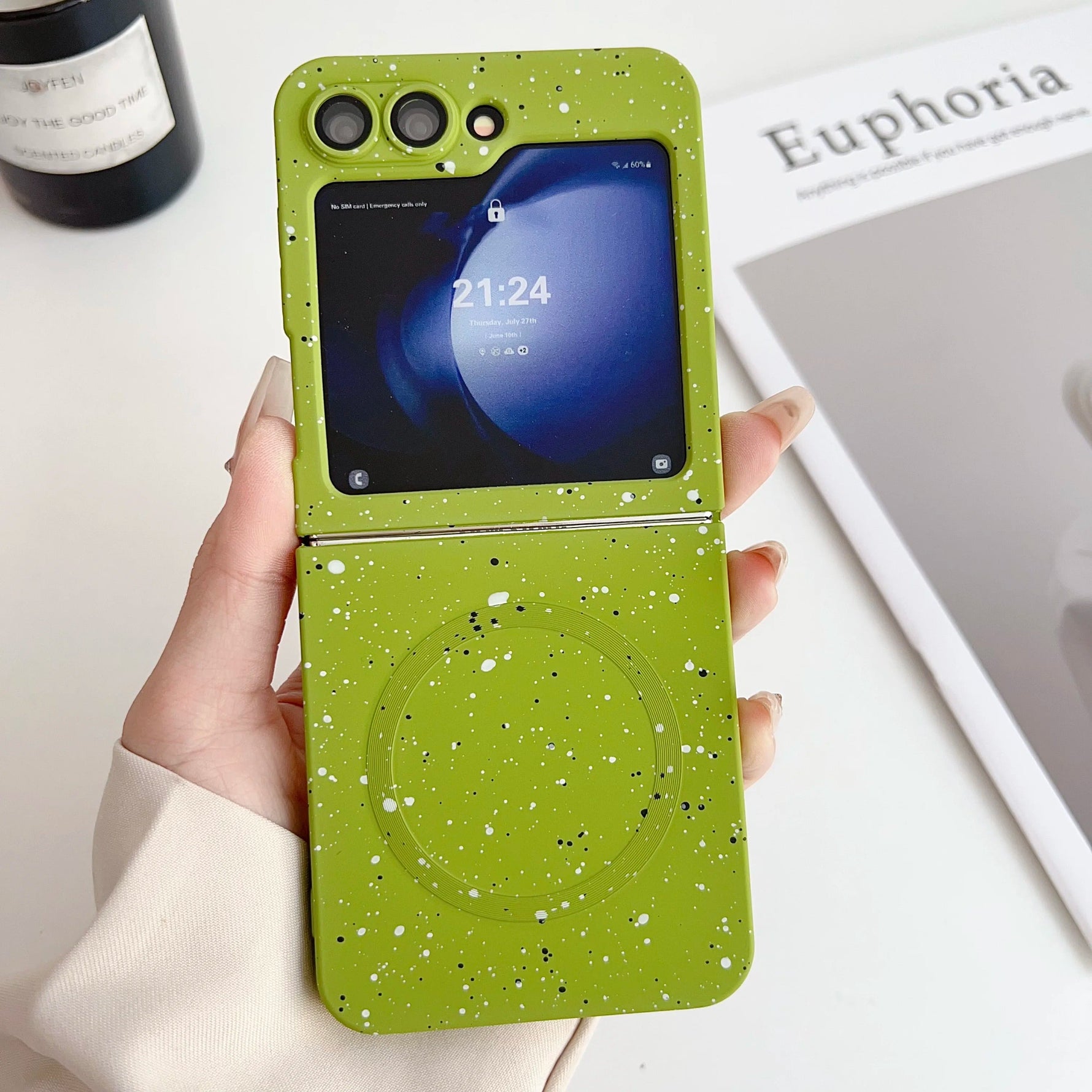 Magnetic Fashion Ink Matte Case