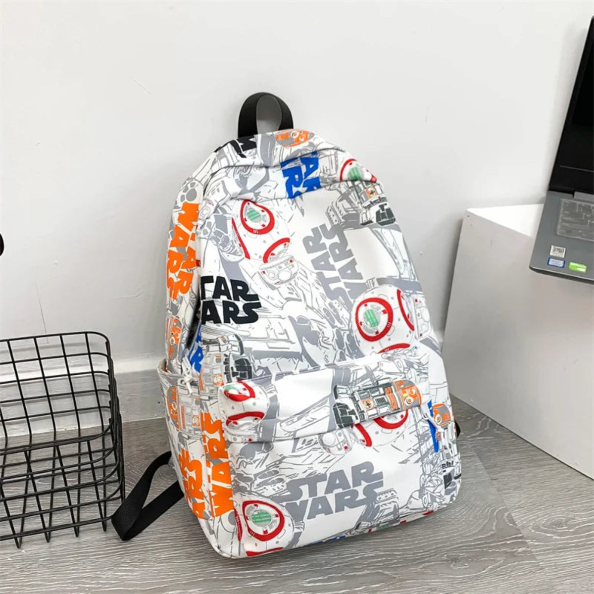 Space Droid Explorer Bag - White