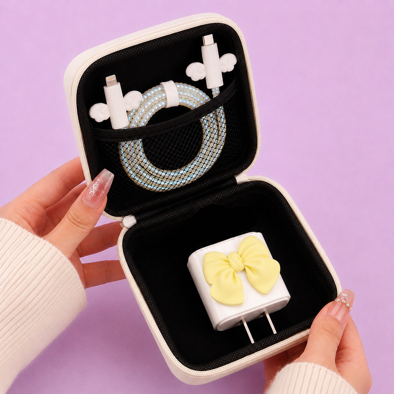 Bow Organizer & Adapter Kit Set - Yellow