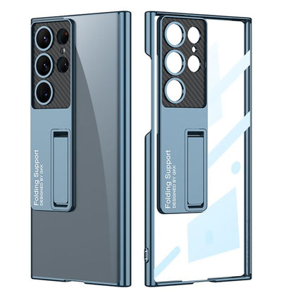 Anti-Yellowing Transparent Kickstand Protective Case
