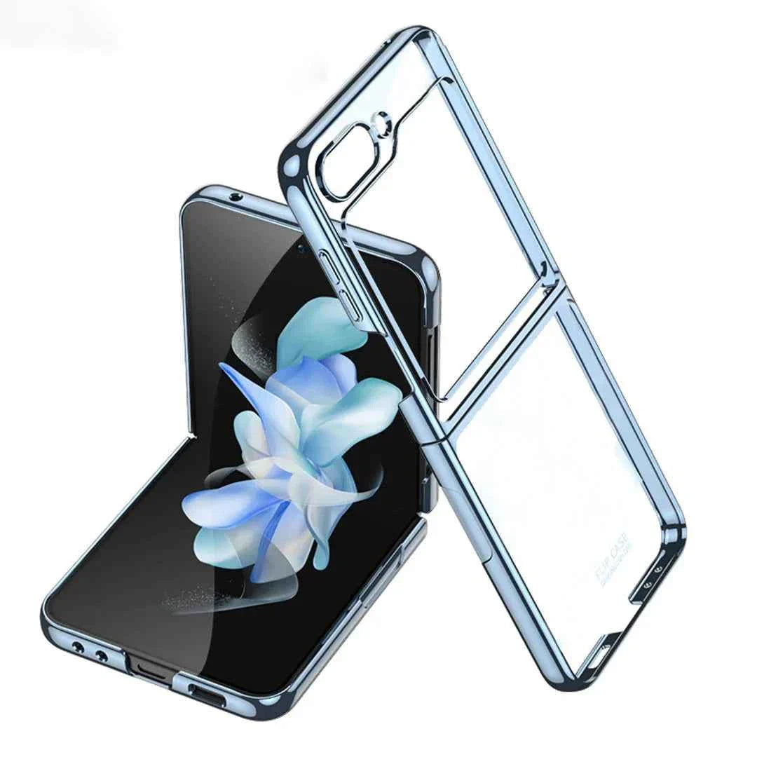 Galaxy Z Flip 5 - Luxury Glitter Transparent Case