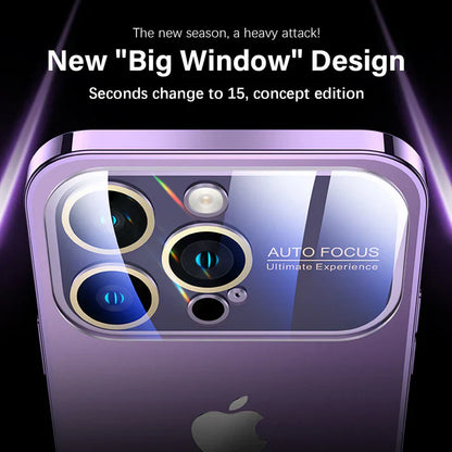 Electroplated Chrome Lens Case