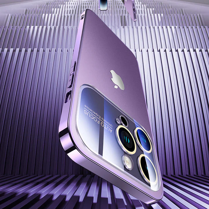 Electroplated Chrome Lens Case