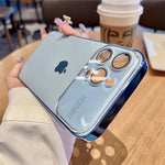 Electroplated Chrome Lens Case
