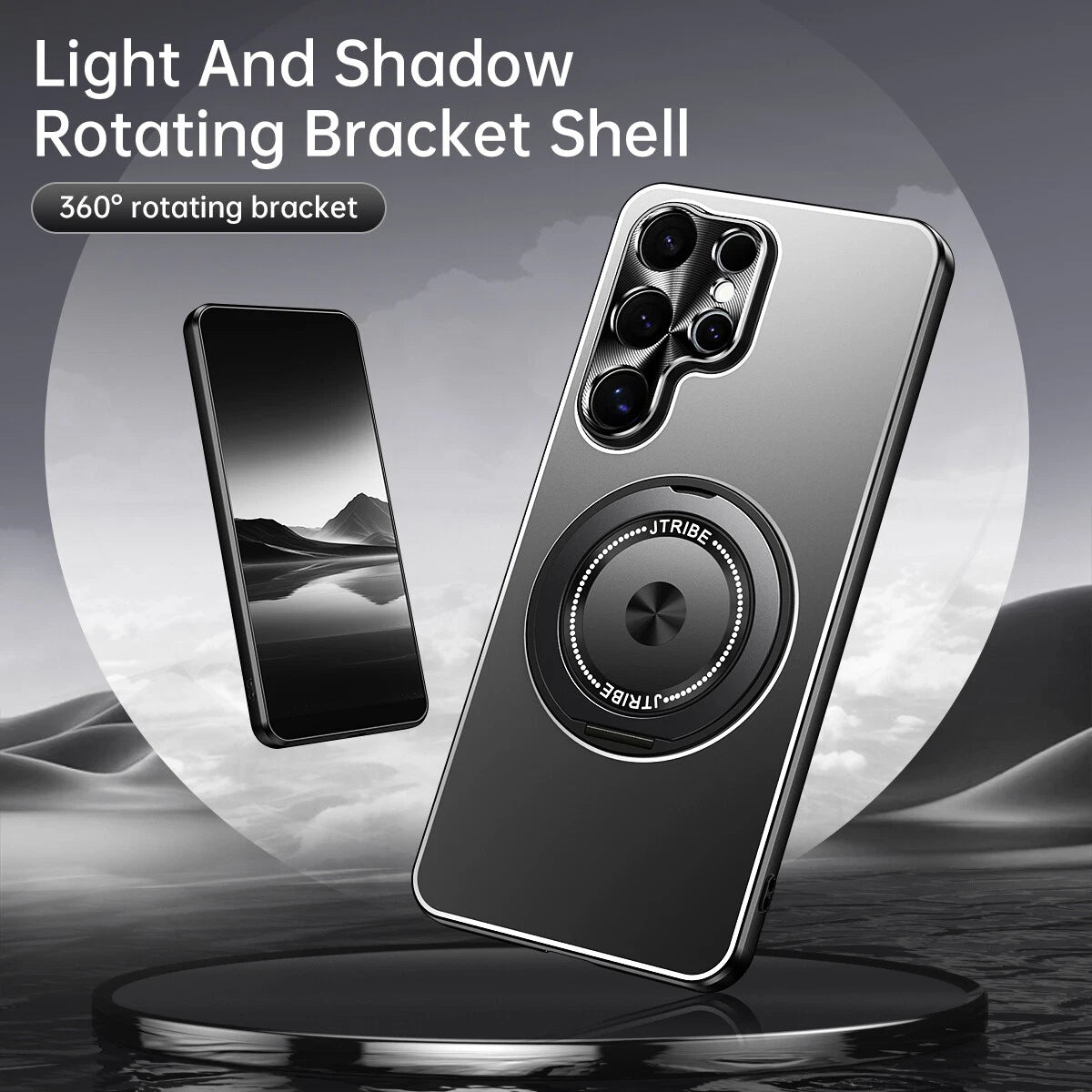 Magnetic Ring Stand Case - Galaxy