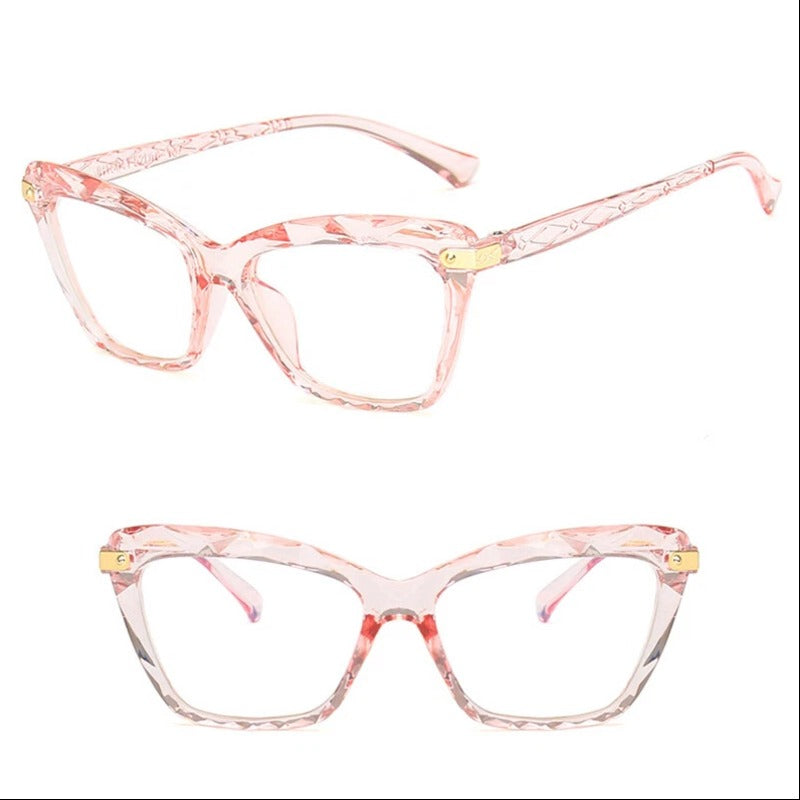 Anti-Blue Light Optical Glasses - Pink
