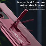 Anti-Yellowing Transparent Kickstand Protective Case