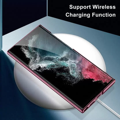 Anti-Yellowing Transparent Kickstand Protective Case