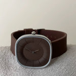 SquareFlex Silicone Strap Watch