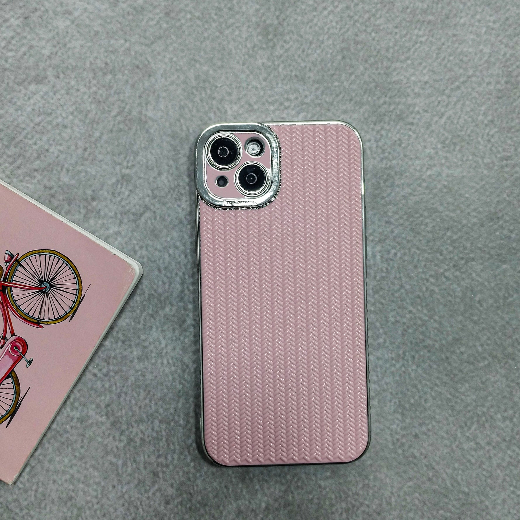 iPhone - Textured Weave Luxe Case