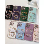 Mirror Kitty Stand Case - iPhone