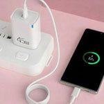 QuickZen 45W Charger Adapter - White