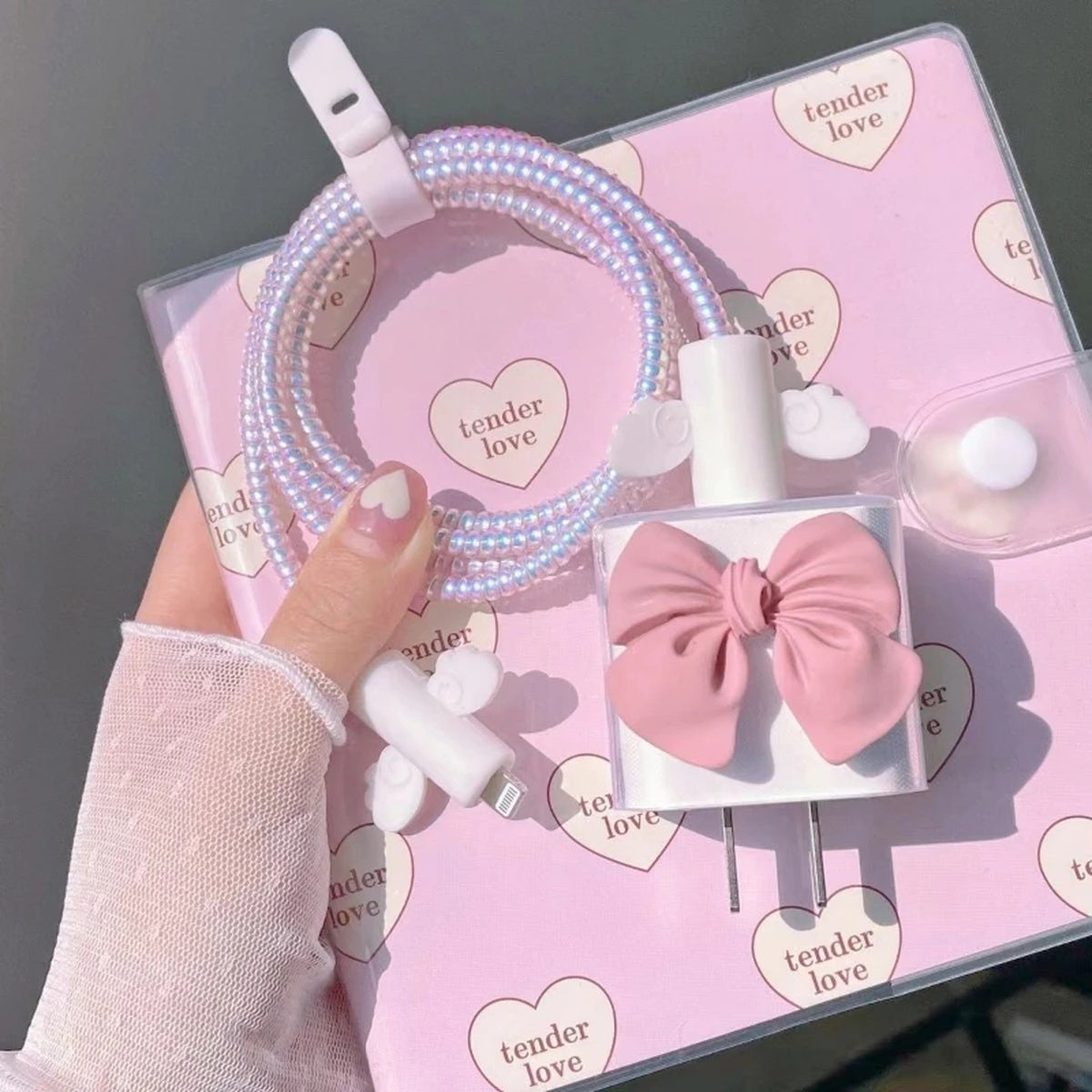 Soft Bow Adapter Kit - Pink