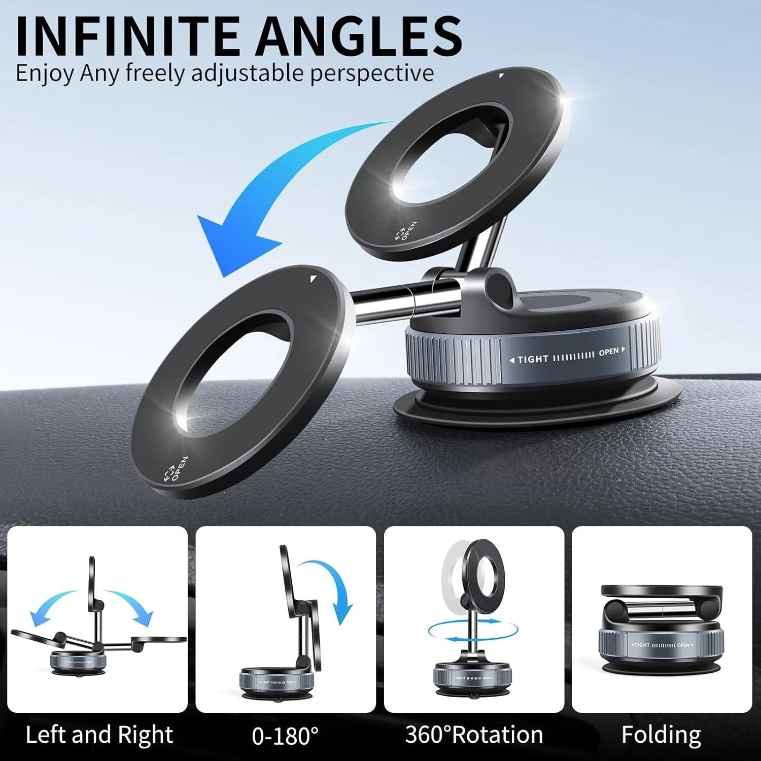 360° Magnetic Phone Mount