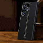 Midnight Grain Leather Case – Galaxy